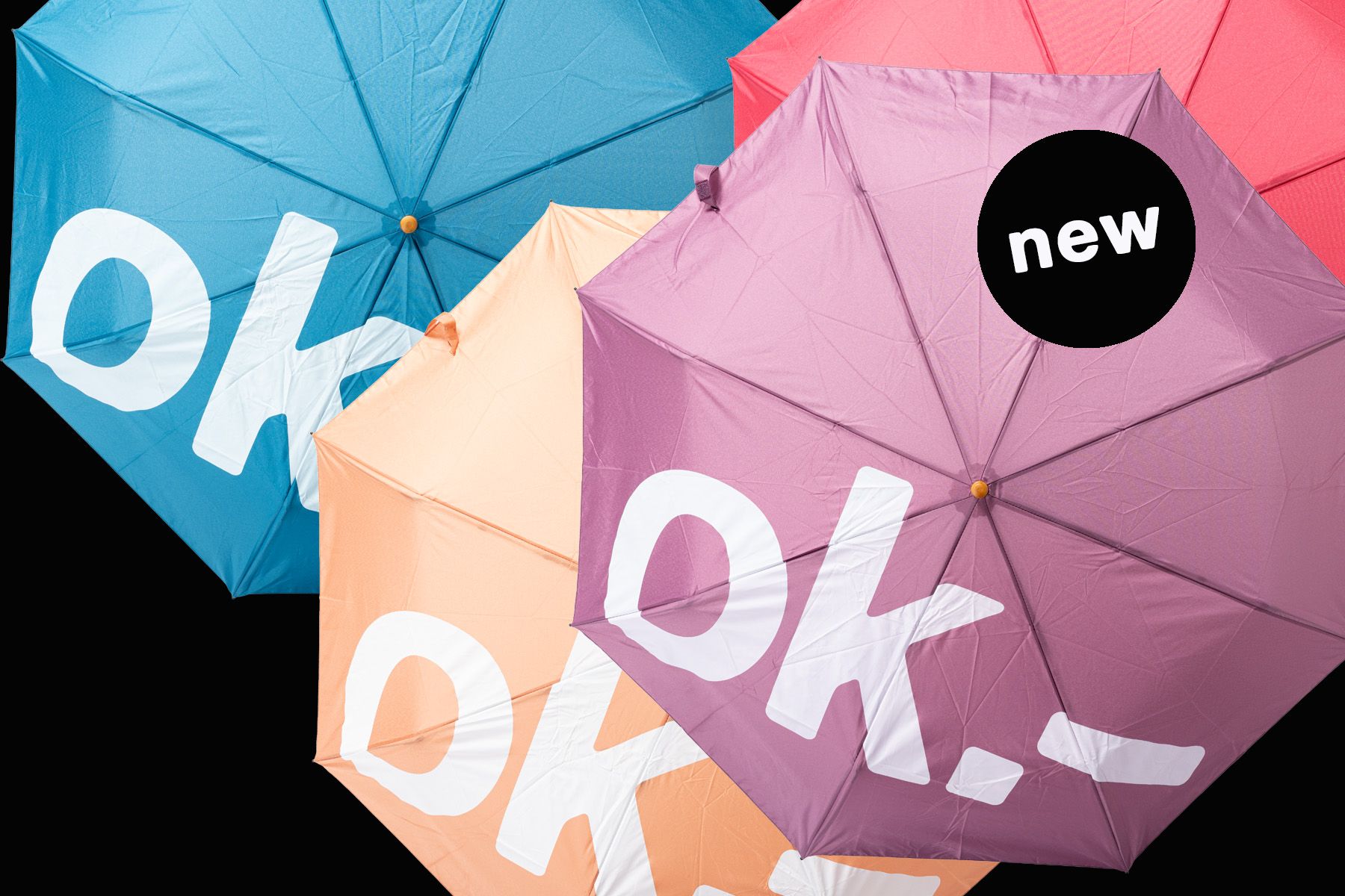 Schöne Schirme gibt's jederzeit bei uns.